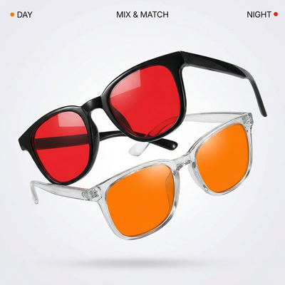 rhytm anti-blue light day + night glasses